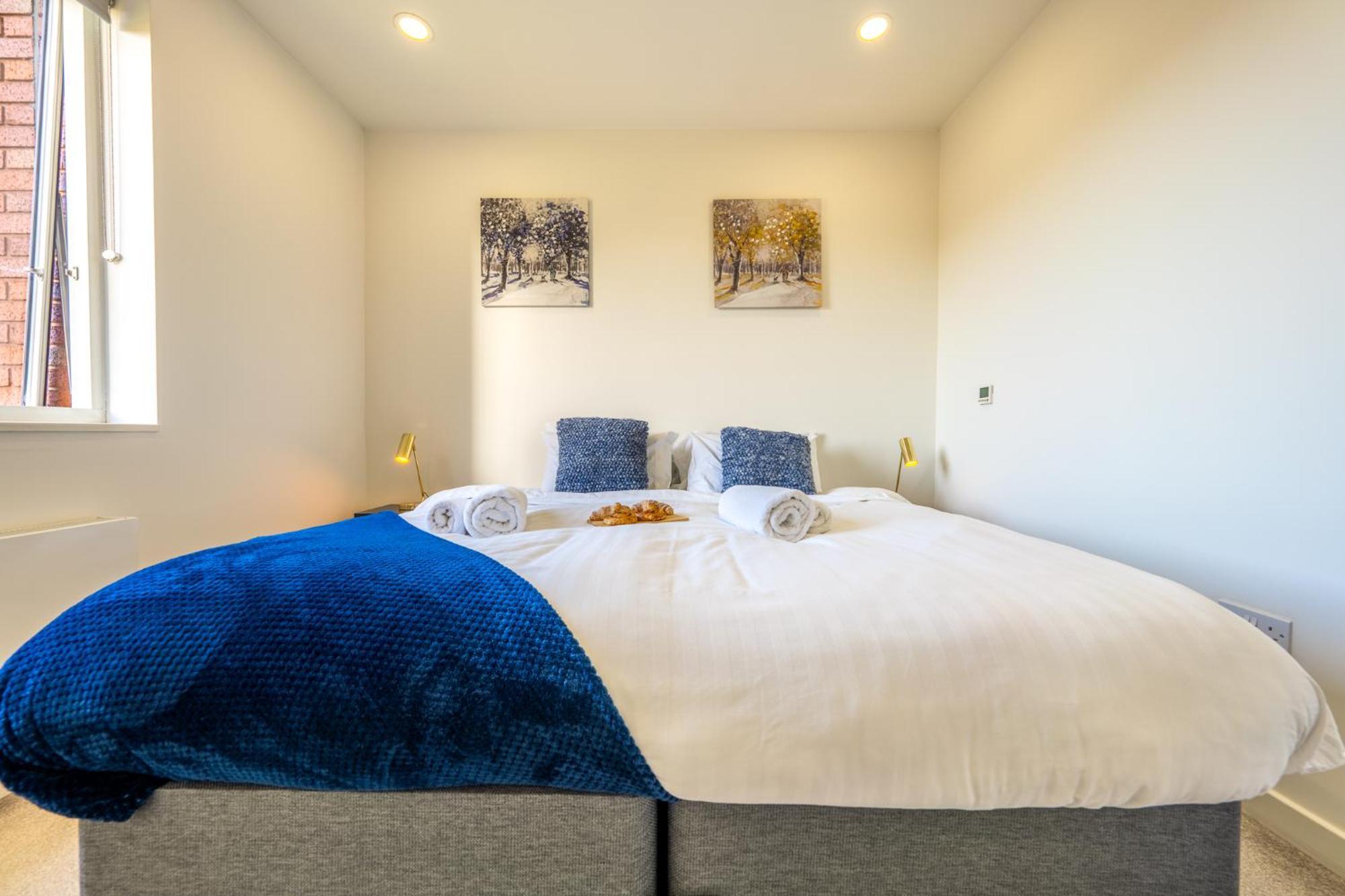 Luxury 1 Bedroom Serviced Apartment With Roof Terrace & Gym Stevenage Kültér fotó
