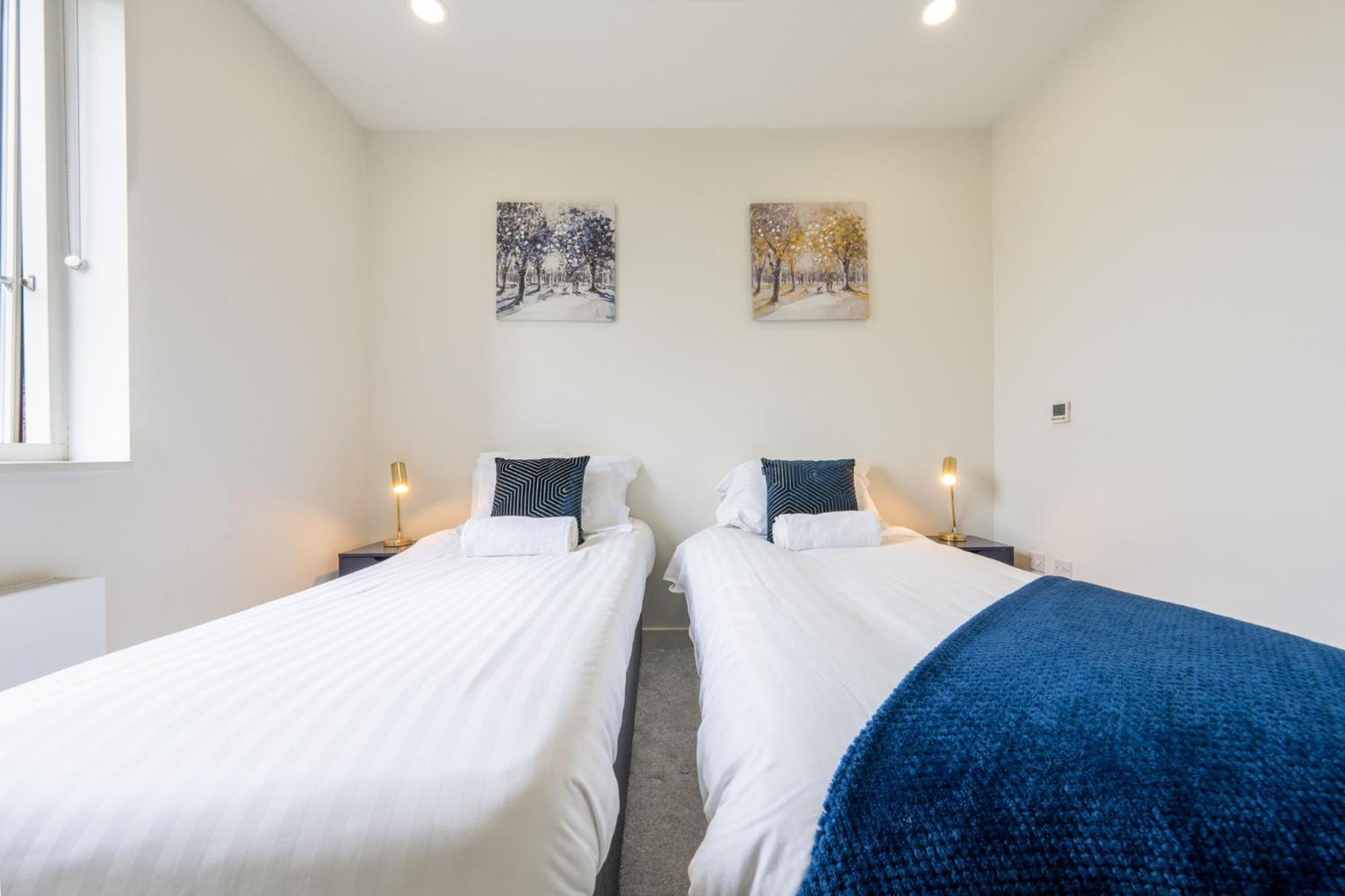 Luxury 1 Bedroom Serviced Apartment With Roof Terrace & Gym Stevenage Kültér fotó