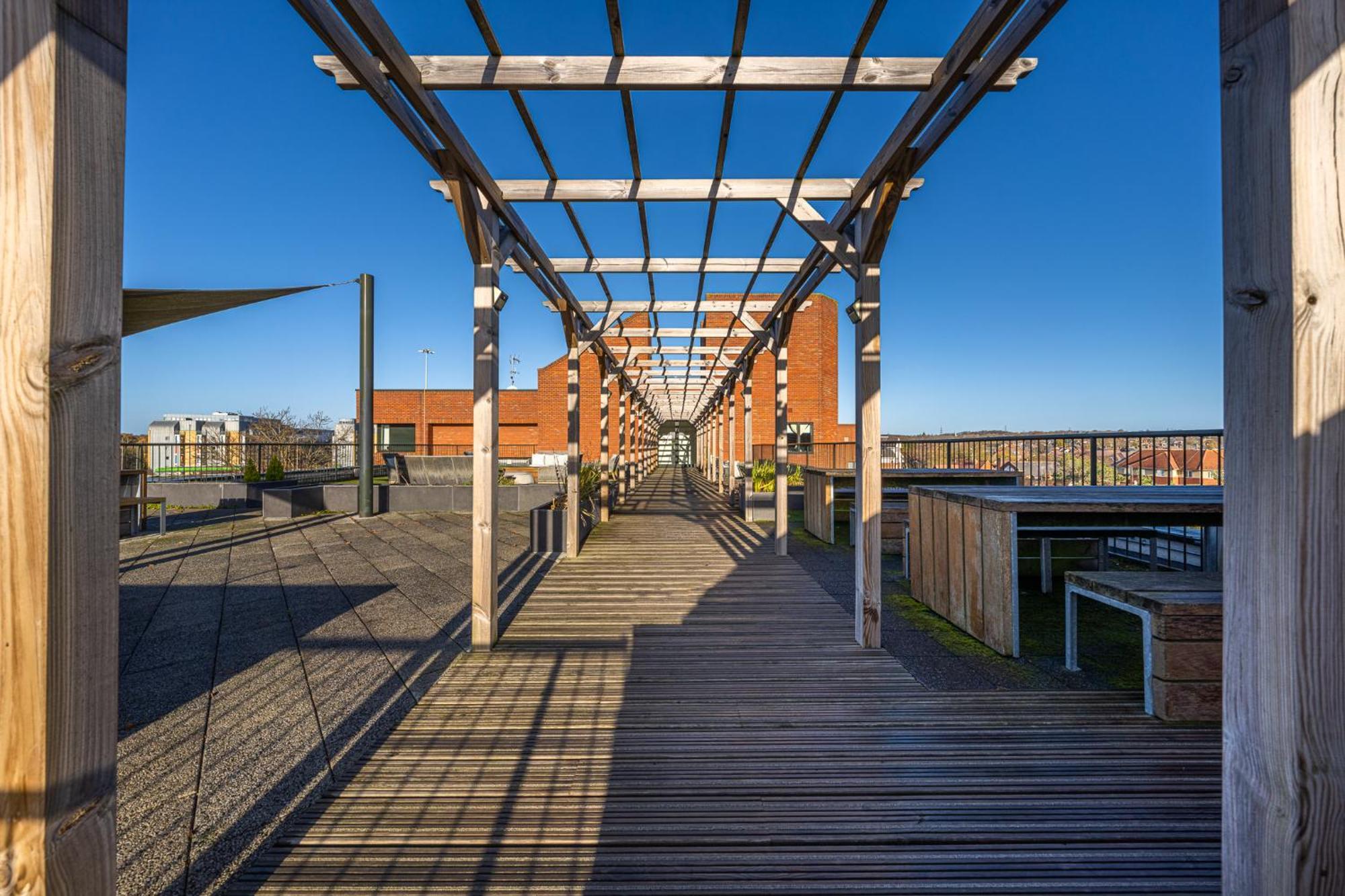 Luxury 1 Bedroom Serviced Apartment With Roof Terrace & Gym Stevenage Kültér fotó